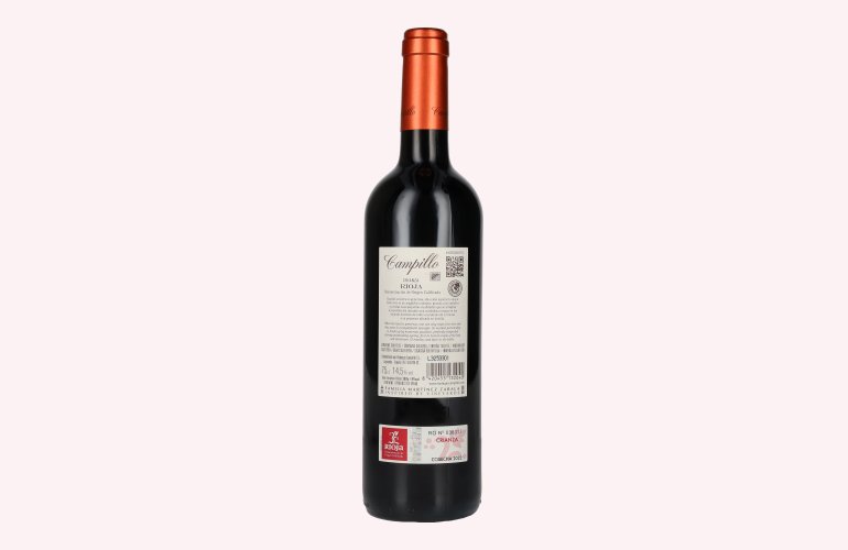 Campillo Crianza Rioja DOC 2022 14,5% Vol. 0,75l