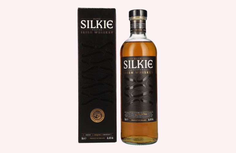 The Legendary DARK SILKIE Irish Whiskey 46% Vol. 0,7l en boîte cadeau
