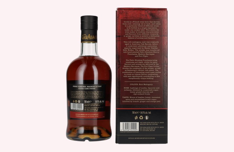 The GlenAllachie CUVÉE CASK FINISH Vintage 2011 54,9% Vol. 0,7l en boîte cadeau