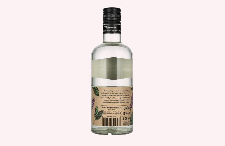 Meisner Krause Minze Likör 15% Vol. 0,5l