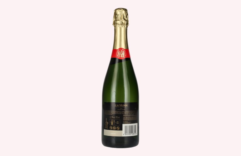 G.H. Mumm Champagne CORDON ROUGE Brut 12,5% Vol. 0,75l