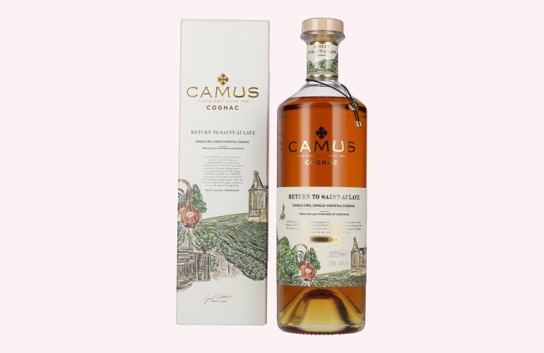 Camus Cognac RETURN TO SAINT-AULAYE Vintage 2016 43% Vol. 0,7l in Giftbox