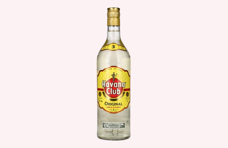 Havana Club Añejo 3 Años Rum 37,5% Vol. 1l
