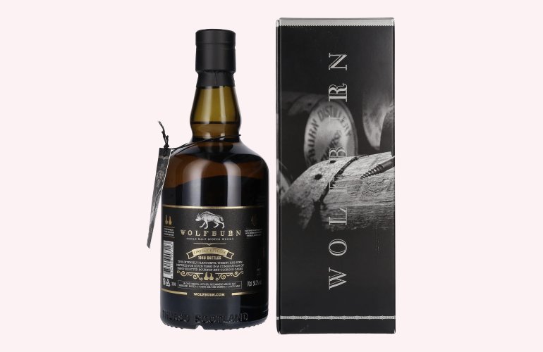 Wolfburn 7 Years Old Single Malt CASK STRENGTH Father's Day Edition 58,2% Vol. 0,7l in Geschenkbox