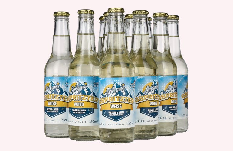 Gschpusi gspritzter weiss 5,5% Vol. 12x0,33l