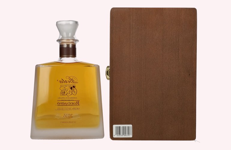 Berta Roccanivo Grappa di Berbara 2016 43% Vol. 0,7l in Holzkiste