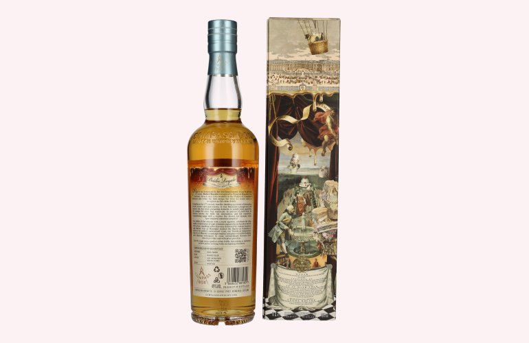 Compass Box BRÛLÉE ROYALE Blended Malt Scotch Whisky 49% Vol. 0,7l en boîte cadeau