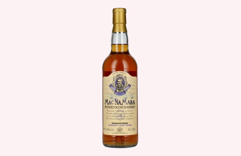 Gaelic Whisky MACNAMARA Madeira Cask Finish Blended Scotch Whisky 40% Vol. 0,7l