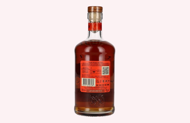 Bacardi 8 Años RESERVA OCHO Sevillian Orange Cask Finish Rum 45% Vol. 0,7l