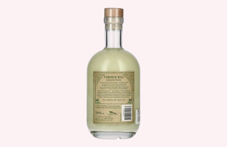 Terence Hill THE HERO EIN KLITZE PISTAZIE Sahne Likör 20% Vol. 0,7l