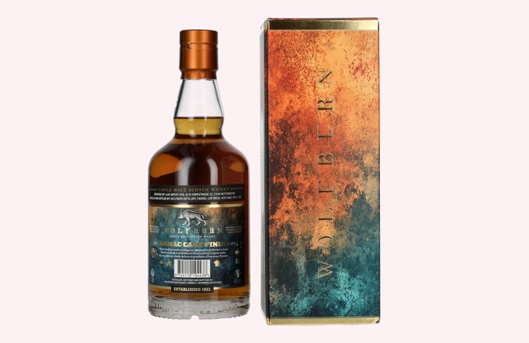 Wolfburn 8 Years Old COGNAC CASKS Single Malt Scotch Whisky Limited Release 46% Vol. 0,7l in Giftbox