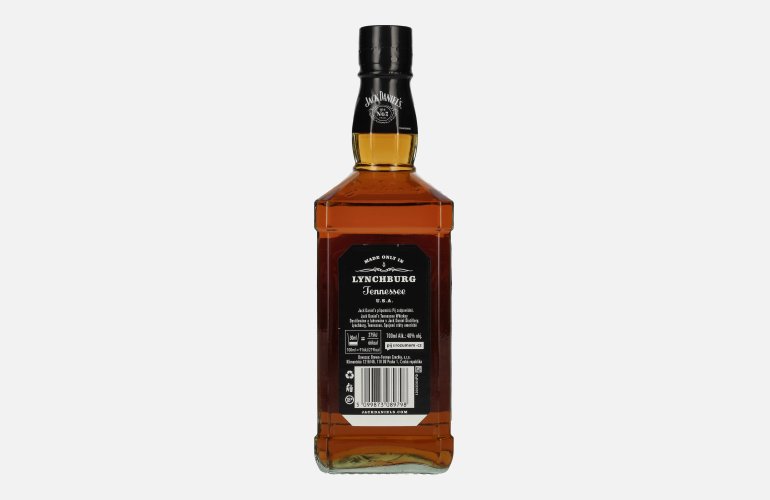 Jack Daniel's Tennessee Whiskey 40% Vol. 0,7l in geschenkverpakking met Wecker
