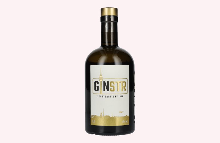 GINSTR Stuttgart Dry Gin 44% Vol. 0,5l