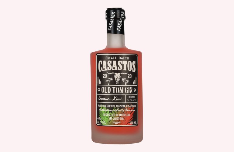 CASASTOS Old Tom Gin Small Batch Guave-Kiwi 40% Vol. 0,5l
