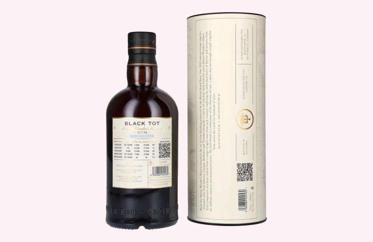 Black Tot Master Blender's Reserve Rum Limited Edition 2022 54,5% Vol. 0,7l in Giftbox