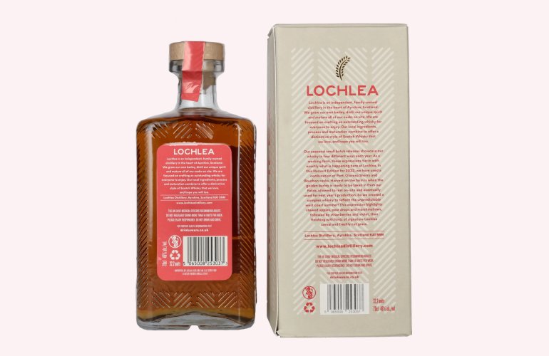 Lochlea HARVEST EDITION First Crop Single Malt Scotch Whisky 46% Vol. 0,7l en boîte cadeau
