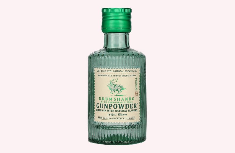 Drumshanbo Gunpowder Irish Gin with Sardinian Citrus 43% Vol. 0,05l