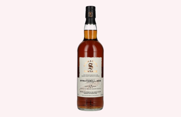 Signatory Vintage 100 Proof Edition STRATHMILL 12 Years Old Single Malt #36 2012 57,1% Vol. 0,7l