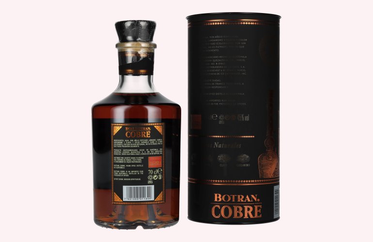 Botran Ron COBRE Spiced Rum Edición Limitada 45% Vol. 0,7l in Giftbox