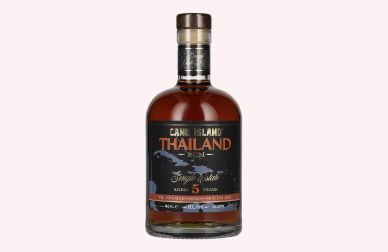 Cane Island THAILAND 5 Years Old Single Estate Rum 43% Vol. 0,7l