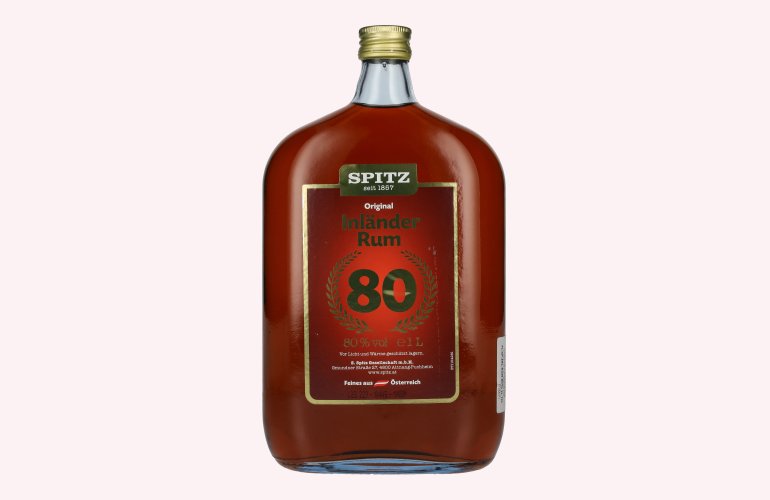Spitz Inländer Rum 80% Vol. 1l