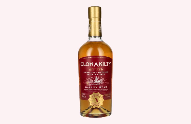 Clonakilty GALLEY HEAD Rhum Cask Matured Irish Whiskey 40% Vol. 0,7l