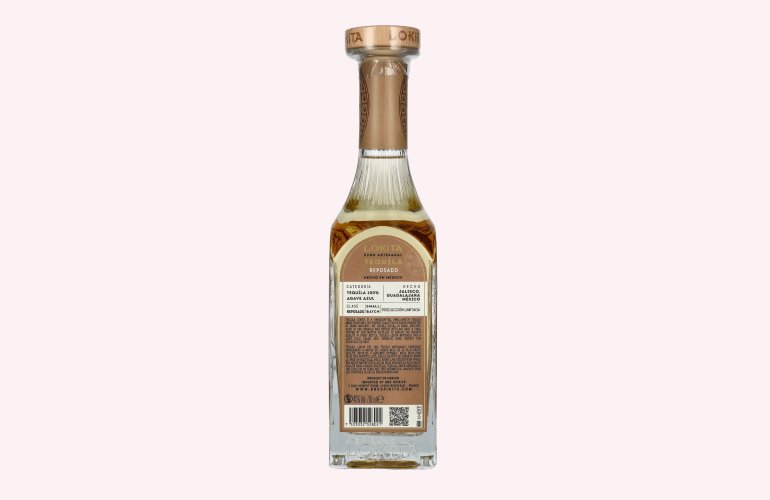 Lokita Tequila Reposado 100% Agave Azul 40% Vol. 0,7l