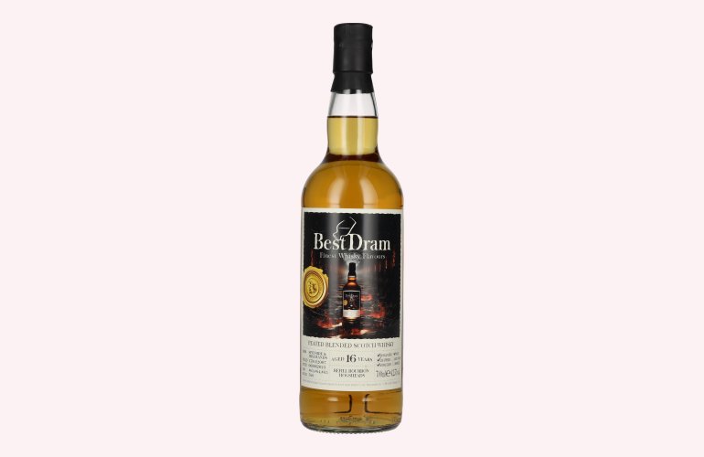 Best Dram 16 Years Old Speyside & Highland Peated Blended Scotch Whisky 2007 42,5% Vol. 0,7l