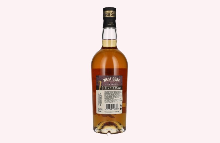 West Cork 7 Years Old Single Malt Irish Whiskey 46% Vol. 0,7l
