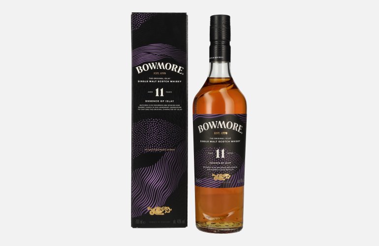 Bowmore 11 Years Old ESSENCE OF ISLAY Travel Exclusive 40% Vol. 0,7l in geschenkverpakking