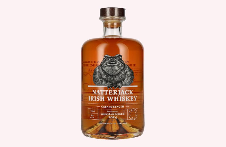 Natterjack Irish Whiskey Cask Strength 2024 63% Vol. 0,7l