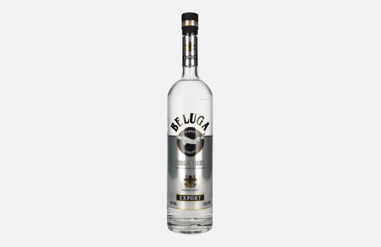 Beluga Noble Vodka EXPORT Montenegro 40% Vol. 1,5l