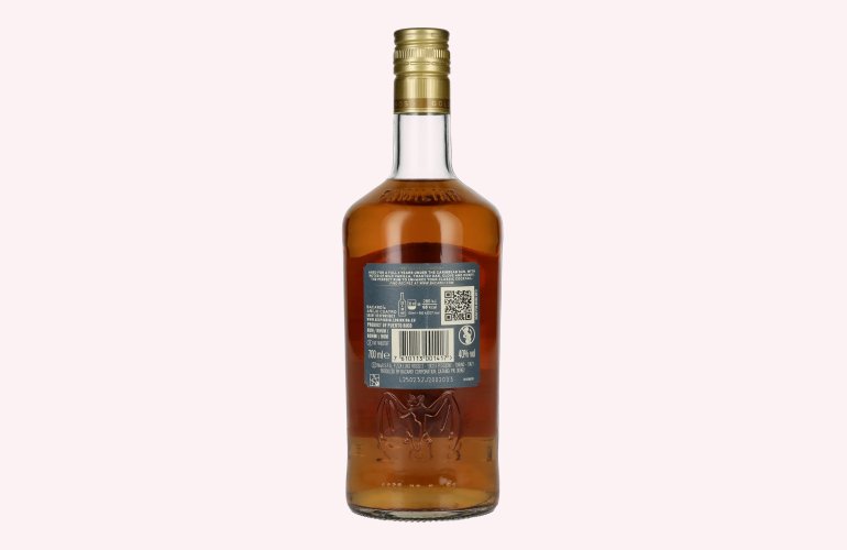 Bacardi 4 Years Old AÑEJO CUATRO Gold Rum 40% Vol. 0,7l