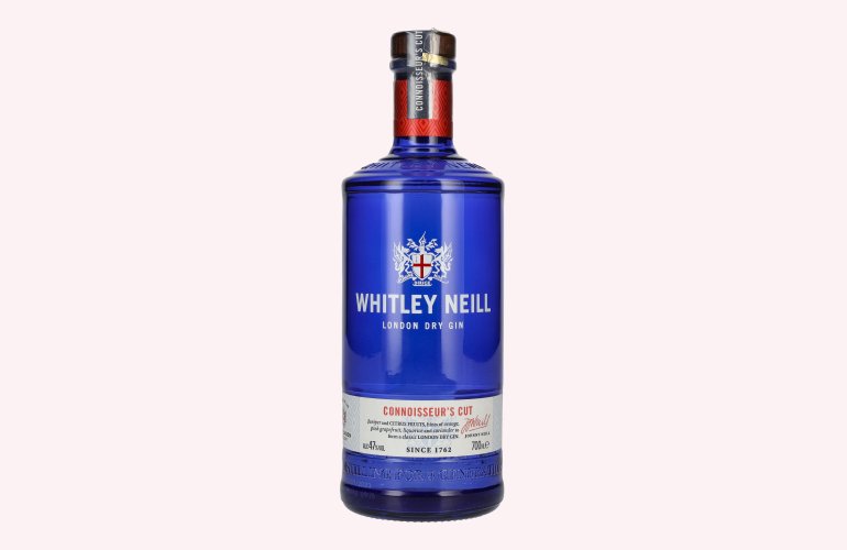 Whitley Neill CONNOISSEUR'S CUT London Dry Gin 47% Vol. 0,7l