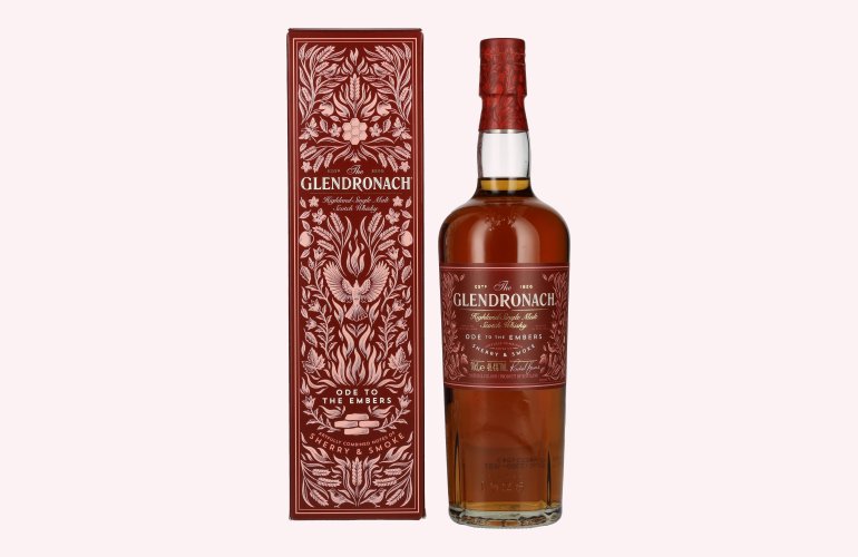 The GlenDronach ODE TO THE EMBERS Highland Single Malt 48,4% Vol. 0,7l en boîte cadeau