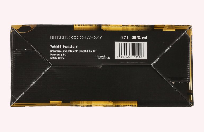 Golden Shoe Blended Scotch Whisky Champions Edition 2026 40% Vol. 0,7l in geschenkverpakking