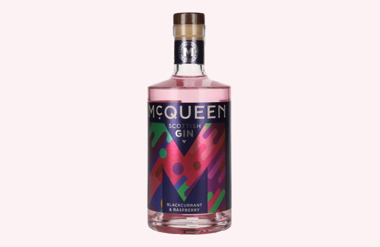 McQueen Blackcurrant & Raspberry Scottish Gin 37,5% Vol. 0,7l