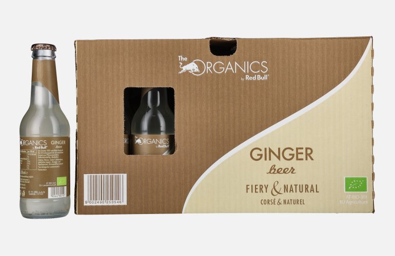 Red Bull Organics by Red Bull GINGER Beer 24x0,25l