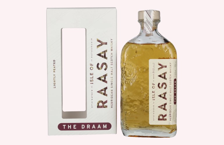 Isle of RAASAY The Draam Hebridean Single Malt 46,4% Vol. 0,7l en boîte cadeau