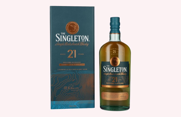 The Singleton Dufftown 21 Years Old TRINITY CASK HARMONY 43% Vol. 0,7l en boîte cadeau
