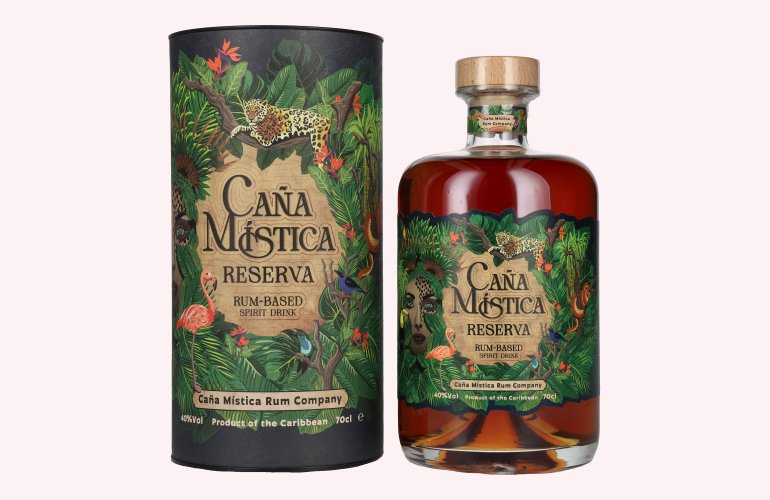 Caña Mística Reserva Rum-Based Spirit Drink 40% Vol. 0,7l in Giftbox