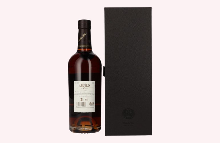 Ron Abuelo Añejo XV Años TAWNY Port Cask Finish 40% Vol. 0,7l en boîte cadeau
