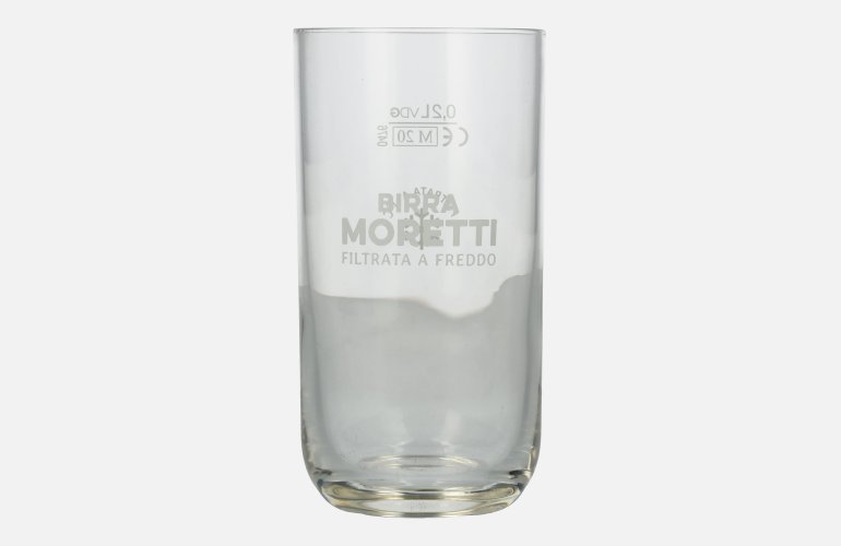 Birra Moretti Freddo glass 0,265l