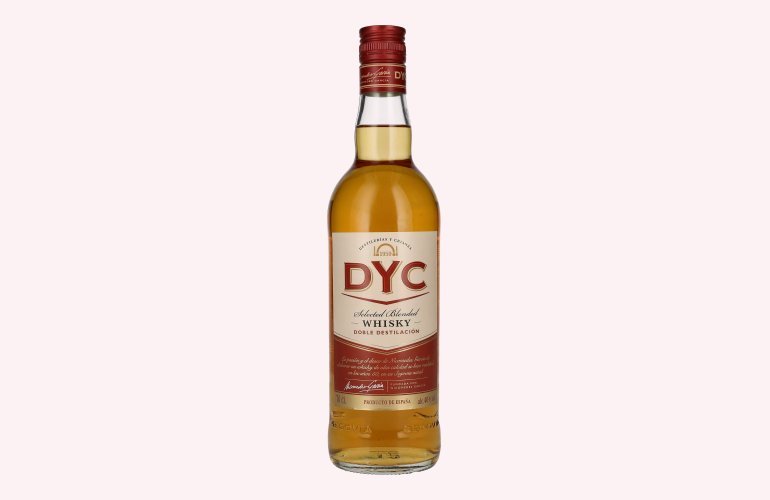 DYC Destilerias y Crianza Selected Blended Whisky 40% Vol. 0,7l