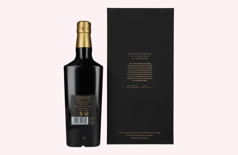 Glenfiddich 23 Years Old GRAND CRU Single Malt Scotch Whisky 43% Vol. 0,7l en boîte cadeau