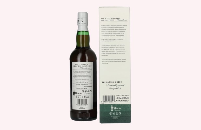 Laphroaig 10 Years Old Sherry Oak Cask Finish 48% Vol. 0,7l in Geschenkbox