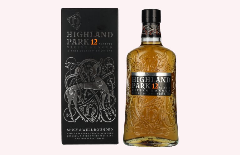 Highland Park 12 Years Old VIKING HONOUR 40% Vol. 0,7l en boîte cadeau