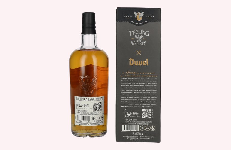 Teeling Small Batch Collaboration DUVEL Belgian Golden Ale Casks Irish Whiskey Vol. 46% Vol. 0,7l in geschenkverpakking