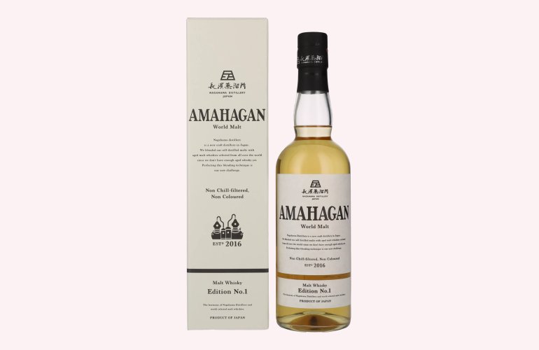 Amahagan World Malt Whisky Edition No.1 47% Vol. 0,7l in Geschenkbox