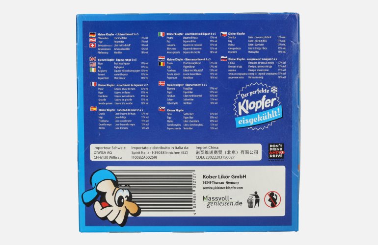 Kleiner Klopfer Après Ski Mix 16,4% Vol. 25x0,02l